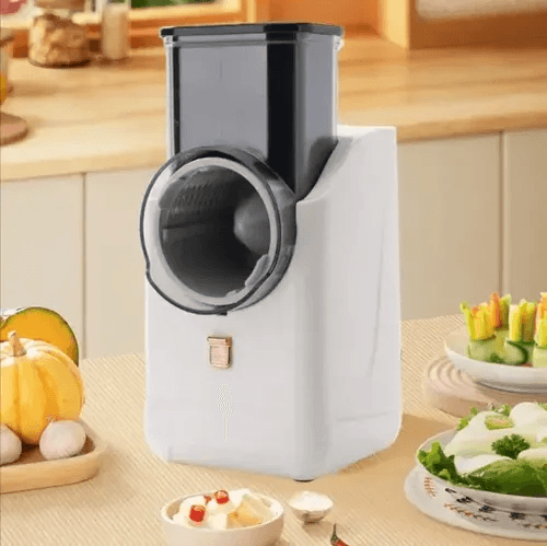 Cortador Elétrico Automático De Vegetais Ralador 3 Lâminas